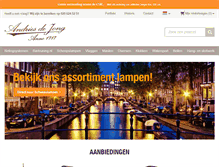 Tablet Screenshot of andriesdejong.nl